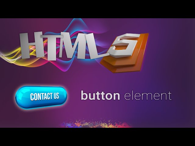 HTML for beginners 33: HTML button element