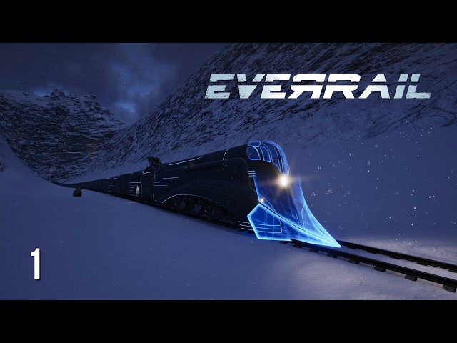 Day ONE on This NEW Train Survival Crafting Game SOLO! - Everrail