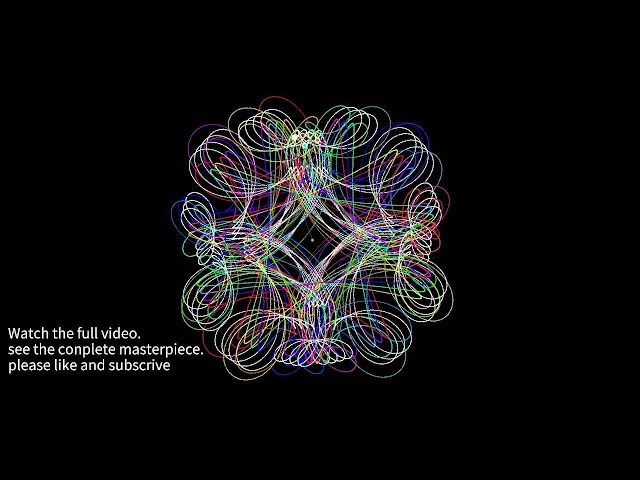 Most Satisfying Geometric Art [4K WebM]