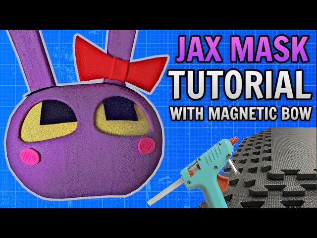 TADC Jax Mask + Magnetic Bow! [Cosplay Tutorial]