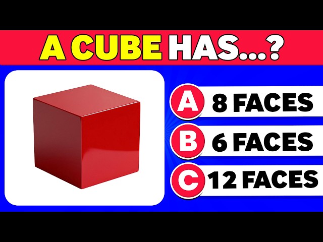 Ultimate Geometry Math Quiz 🔺 | 50 Questions on Shapes, Angles & 3D Figures