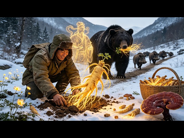 Man inherits mountain power—sees through mountains, controls beasts, finds herbs, mines, gets rich!