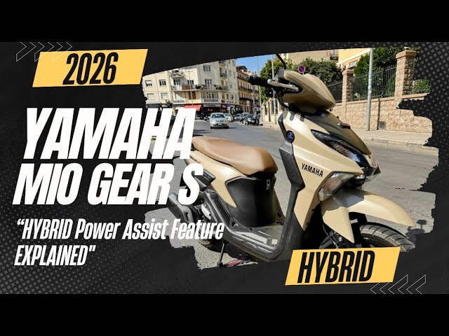 2026 Yamaha Mio Gear S Hybrid: Price, Colors, Design, Specs. Features, Availability
