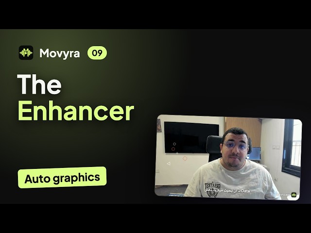 Add Motion Graphics & Captions to Your Talking Videos | Movyra Tutorial 09: The Enhancer