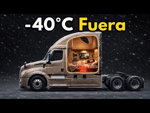 Cómo los Camioneros Sobreviven a Temperaturas de -40ºC