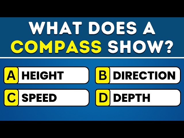 Test Your Knowledge With 50 Trivia Questions 📚 Can You Beat This Quiz Challenge? 🧠