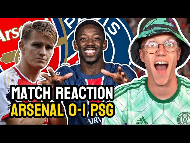 ODEGAARD STINKER as PSG Beat Arsenal - Arsenal 0-1 PSG Match Reaction and Analysis!