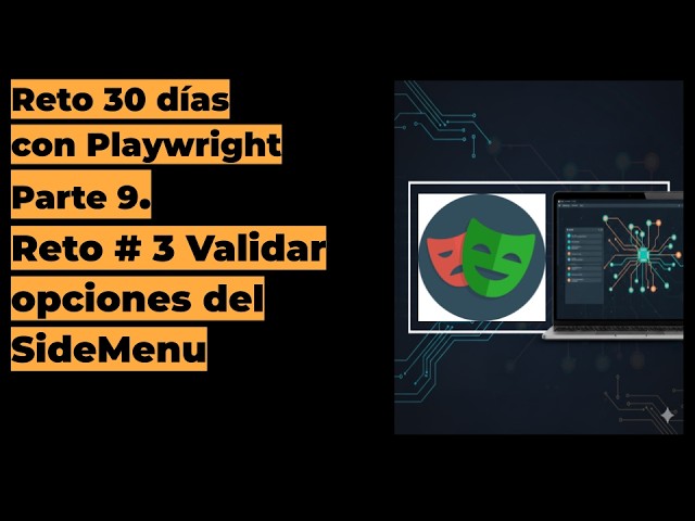 🚀 30-Day Automate with Playwright Challenge | Day 3: Validating Sidebar Menu Options