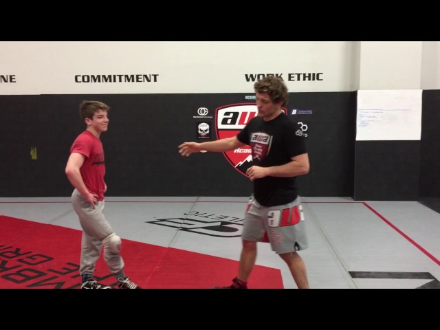 Underhook to Knee Pick!