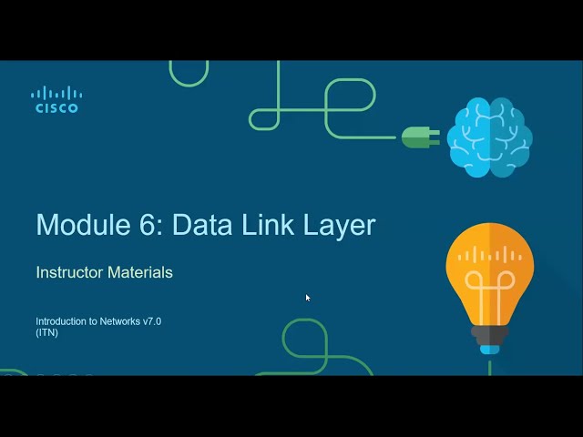Module 6 : DataLink layer