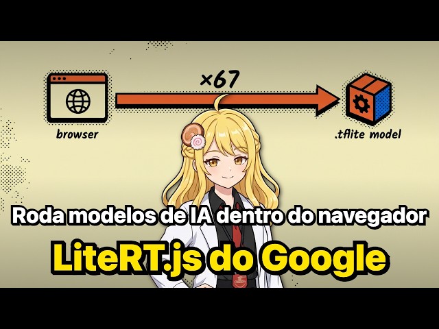 LiteRT.js do Google turbina a inferência de IA no navegador!