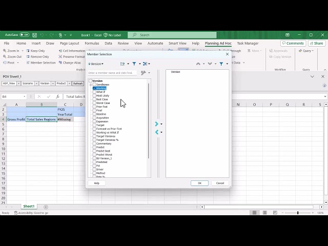 Creating Basic Ad Hoc Reports In Smart View