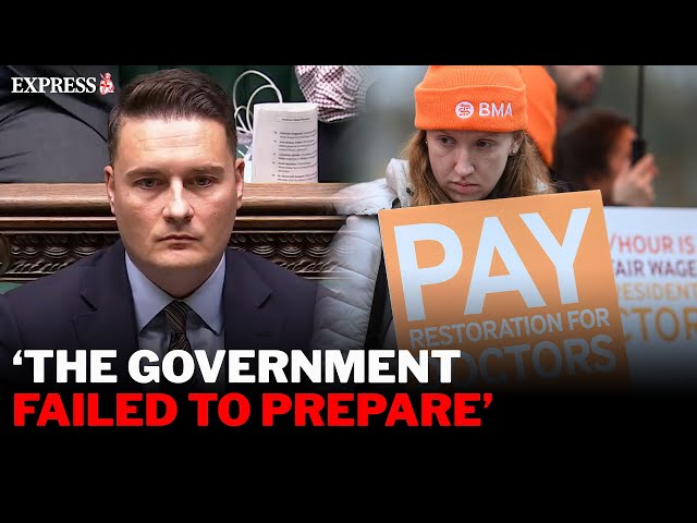 Wes Streeting RATTLED by Tory MP over Labour's FAILURE TO PREPARE for doctor strikes