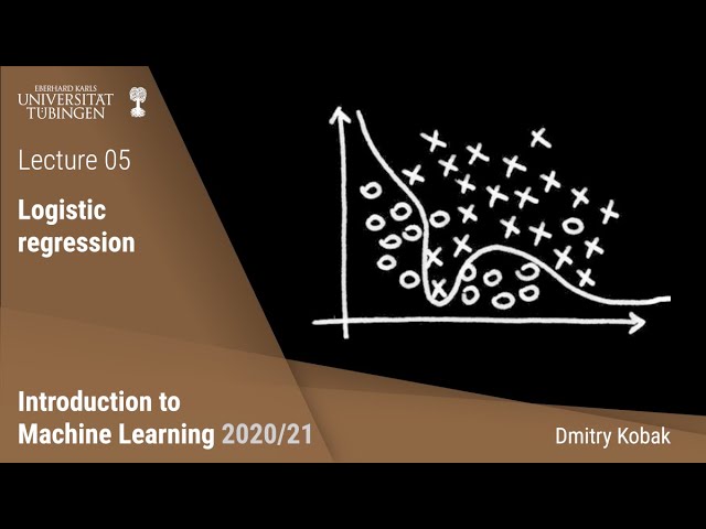 Introduction to Machine Learning - 05 - Logistic regression