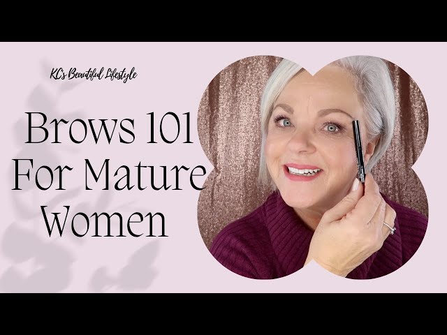 Eyebrow Tutorial for Women Over 50 | How to Fill in Sparse Brows | Makeup 101