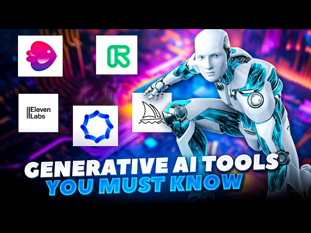 5 AWESOME Generative AI Tools You Must Know