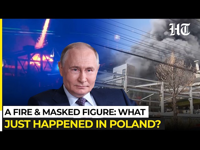 Before A Kaliningrad Clash, Mystery Fire Rocks This NATO Nation's Ukraine Drone Supply Chain |Poland