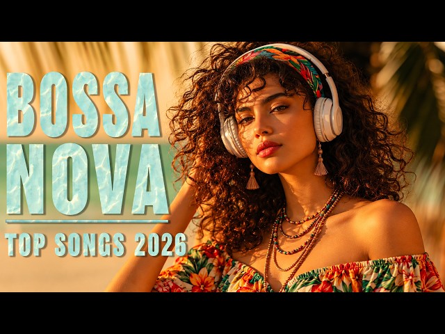 Bossa Nova Covers of Top 100 Hits | Best Bossa Nova Songs 2026 | Relaxing Coffee Music