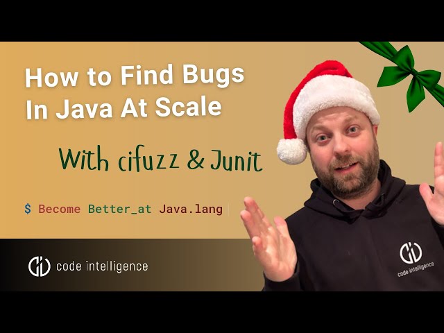 How to Find Bugs In Java at Scale With CI Fuzz CLI and JUnit | Code Intelligence