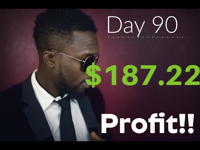 Day 90: Deriv Binary Options Bot Live Trading | $15 Per Day Challenge