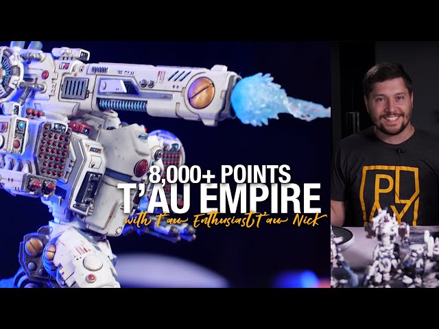 8000 Points of Tau! Just who are the Tau? A Greater Good army showcase of Nick's Tau.