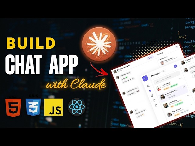 Stop Coding Manually: Use Claude AI to Build a React Chat App