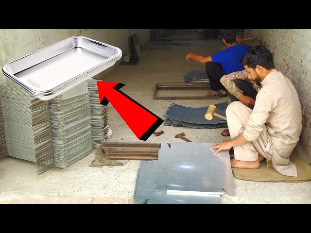 Serving Tray Making with Amazing Skill | Steel Tray Making | Creation Levels