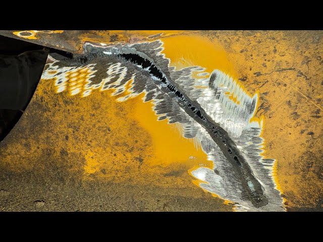 John Deere loader frame repair 