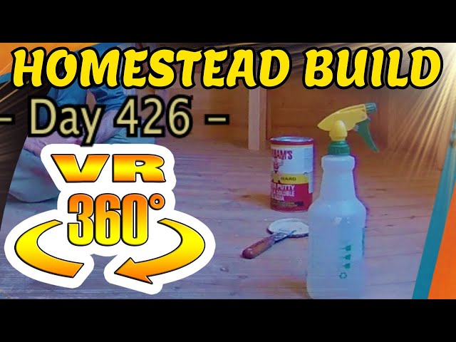 Homestead Building - Wood Putty Work on the Floor