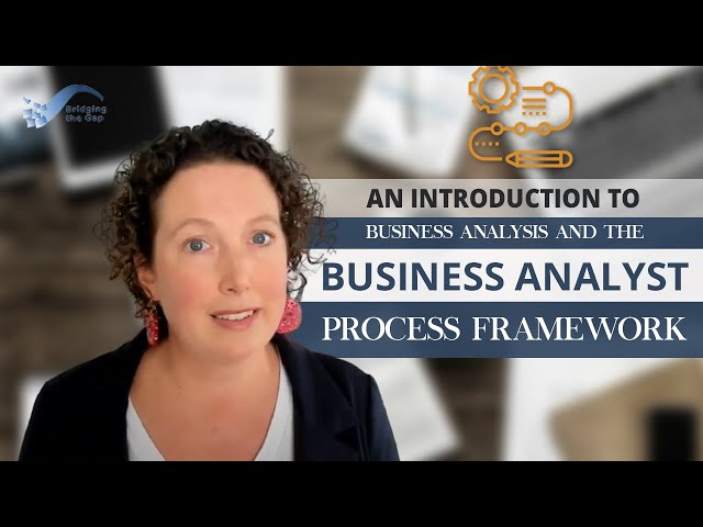 An Introduction to Business Analysis and the Business Analyst Process Framework