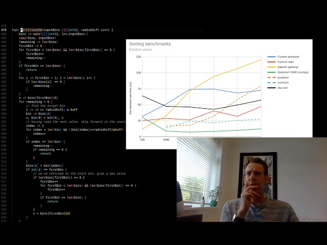 Joining the dark side: moving to radix sort