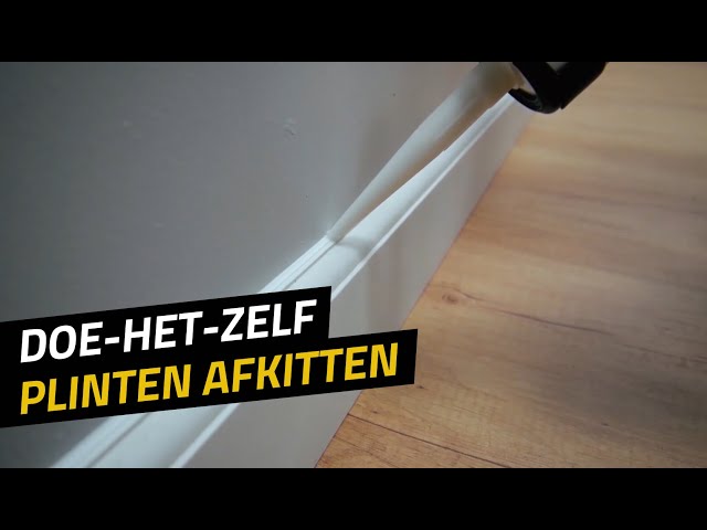 Plinten afkitten | Plintenfabriek doe-het-zelf