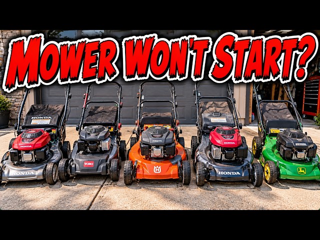 Most Common Reasons Your Mower Isnt Starting