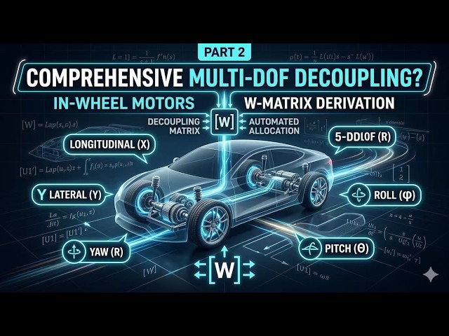 Advanced Chassis Control : Achieve Comprehensive Multi-DOF Decoupling Using In-Wheel Motor(Part2)