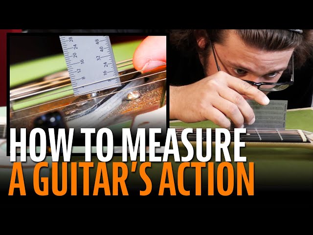 How to Measure Your Guitar's Action Using StewMac Measurement Tools