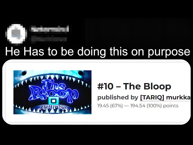 The Bloop Situation Is Concerning