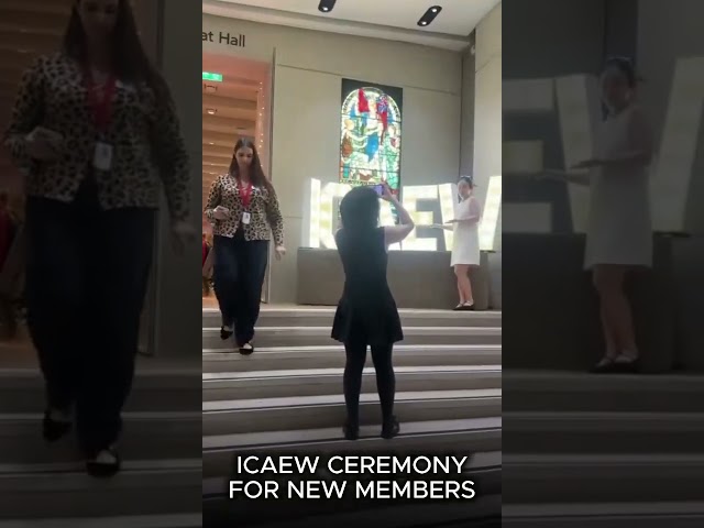 ICAEW MEMBERSHIP CEREMONY
