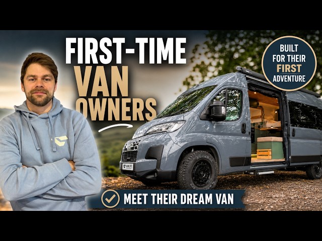 TOUR DE FURGONETA | Impresionante Fiat Ducato off-grid para propietarios primerizos