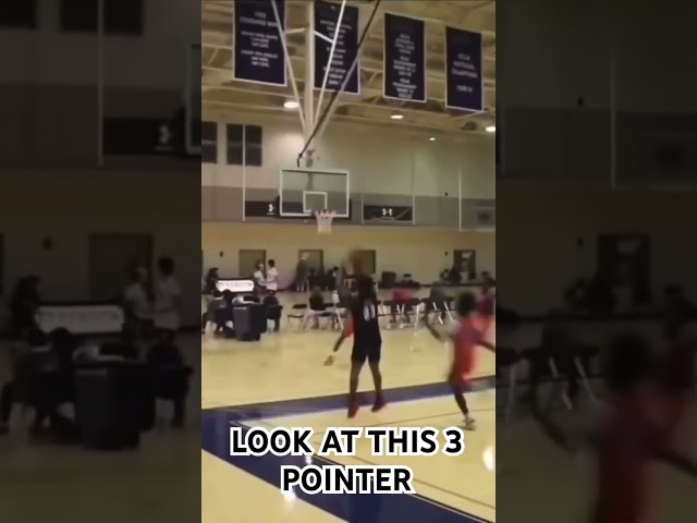 LOOK AT THIS DEEP 3 POINTER #basketball #ballisllife #nba #recommended #viralvideo #tiktok #ytshort