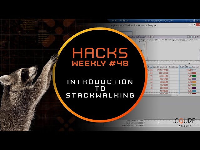 Hacks Weekly #48 - Introduction to Stackwalking.