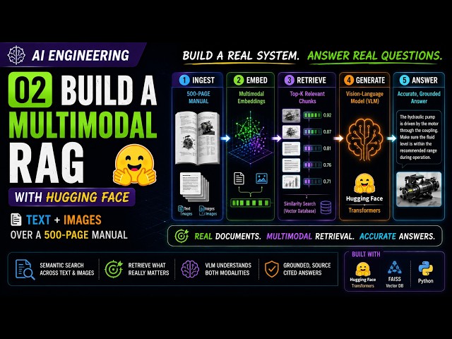 Build a Multimodal RAG with Hugging Face (Text + Images)