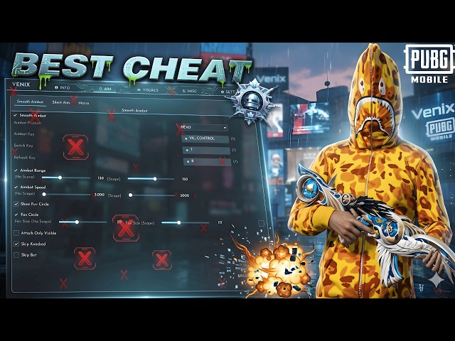 🔥 PUBG Mobile Emulator Cheat | AimBot, ESP, No Ban & More | 4.3 Version 2026! 🚀