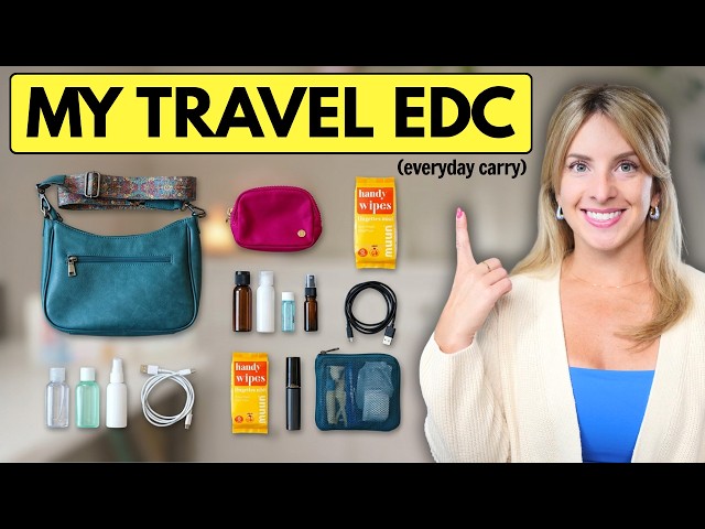 14 Must-Have Travel Essentials to ALWAYS Carry With You (travel EDC)