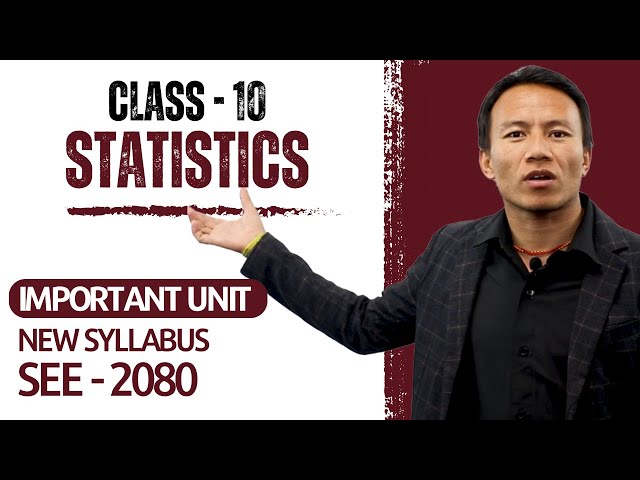 Statistics Class 10 in Nepali || Very Important SEE Questions || Compulsory Mathematics  - Gurubaa