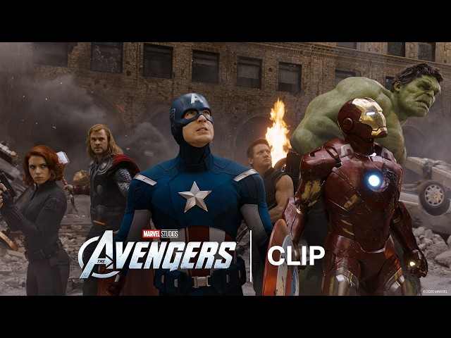 Avengers Assemble Against the Chitauri | The Avengers | Official Clip