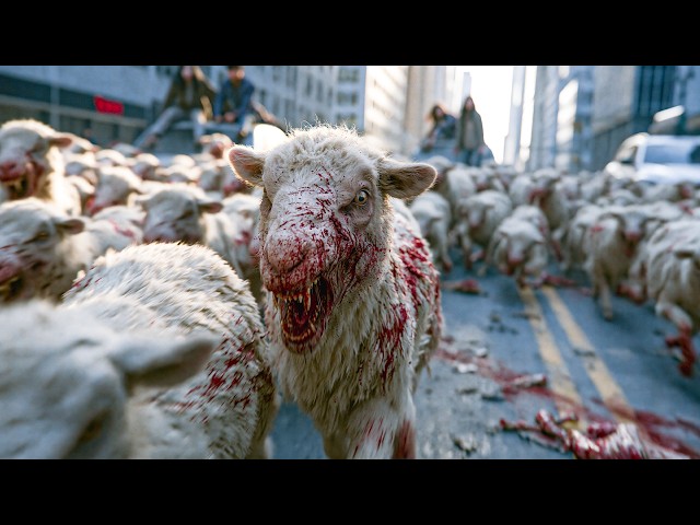 Sheep Take Over Earth After Failed Experiment Turns Them Into Zombies