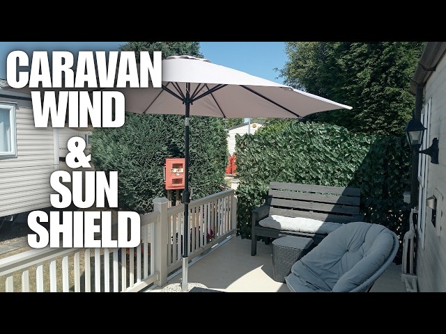 Caravan Wind & Sun Shield [Caravan Life UK]