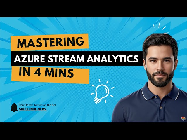 🔹 Design an Azure Stream Analytics Solution | Real-Time Data Processing Explained 🚀