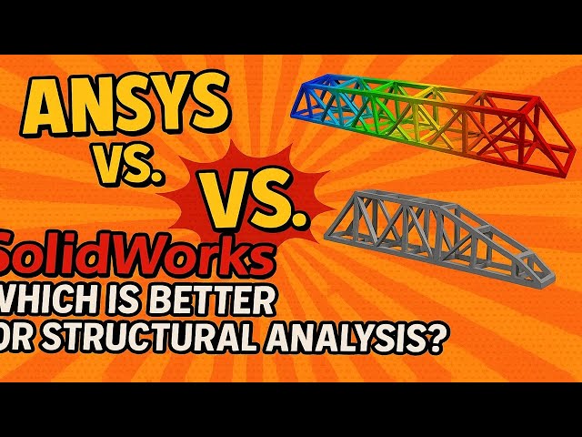🔧 ANSYS vs. SolidWorks: Which Is Better for Structural Analysis? | FEA Software Comparison