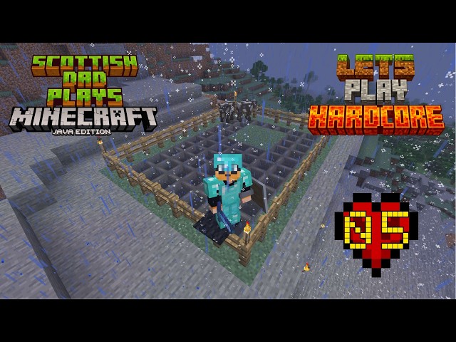 Scottish Dad Lets Play Hardcore Java 05 - Iron Hunting #minecraft #hardcore #letsplay #caving